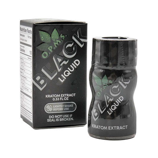 O.P.M.S. KRATOM SHOTS - BLACK - Seven Tech