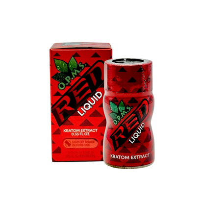 O.P.M.S. KRATOM SHOTS - RED - Seven Tech