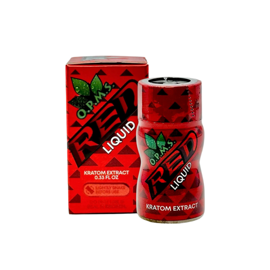 O.P.M.S. KRATOM SHOTS - RED - Seven Tech