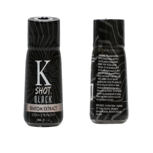 K SHOT 10ML - BLACK EXTRA STRENGTH - Seven Tech