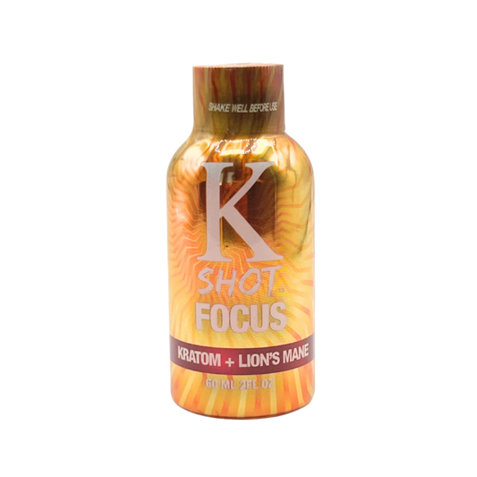 K SHOT 60ML - FOCUS KRATOM+LION'S MANE - Seven Tech
