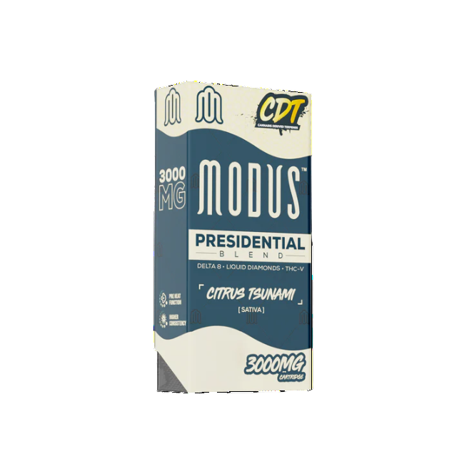 Modus Presidential Blend Cartridge 3g Citrus Tsunami Sativa
