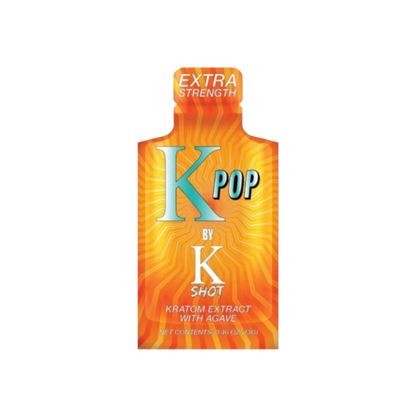 K SHOT K POP GEL PACKS 13G 100MG - KRATOM+AGAVE EXTRA STRENGTH - Seven Tech