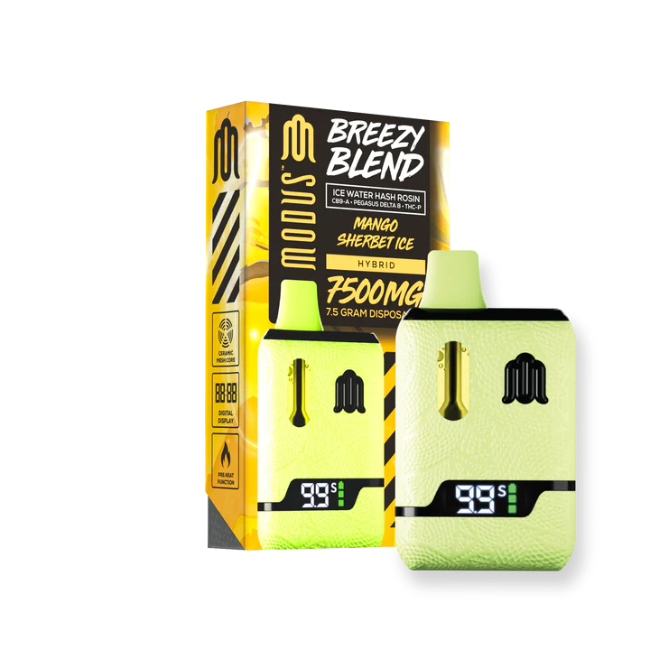 MODUS BREEZY BLEND DISPOSABLE 7.5G – MANGO SHERBERT ICE HYBRID
