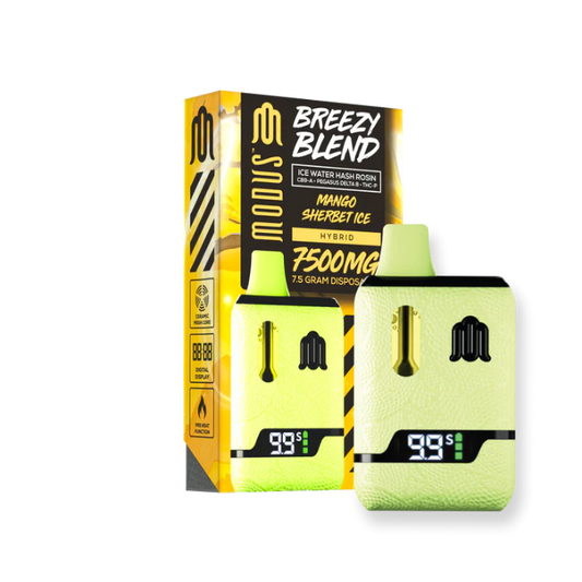 MODUS BREEZY BLEND DISPOSABLE 7.5G – MANGO SHERBERT ICE HYBRID