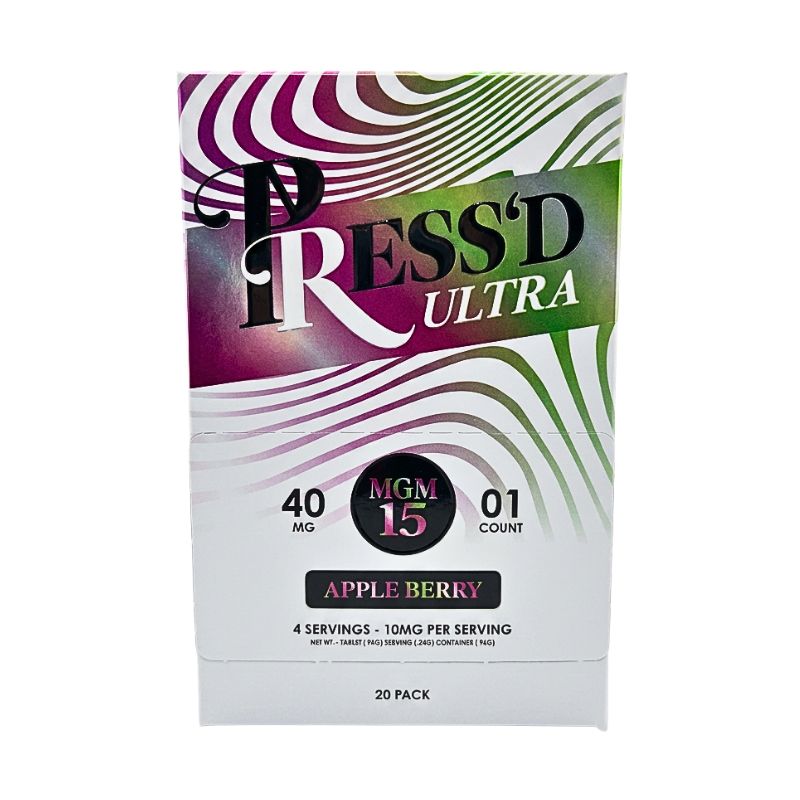 Press'd Ultra Mgm-15 40mg Tablet- 1ct  (Box of 20)