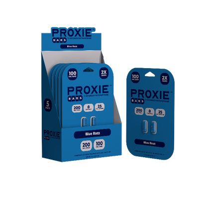 PROXIE BARS 7OH 2CT 200MG (100MG PER TABLET) - BLUE RAZZ