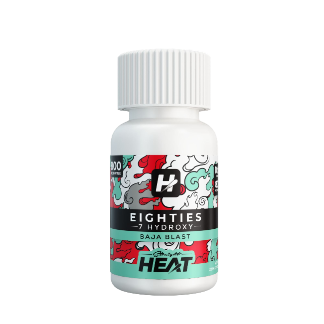Straight Heat 10ct 7OH Eighties Tabs Baja Blast 80mg per Tablet