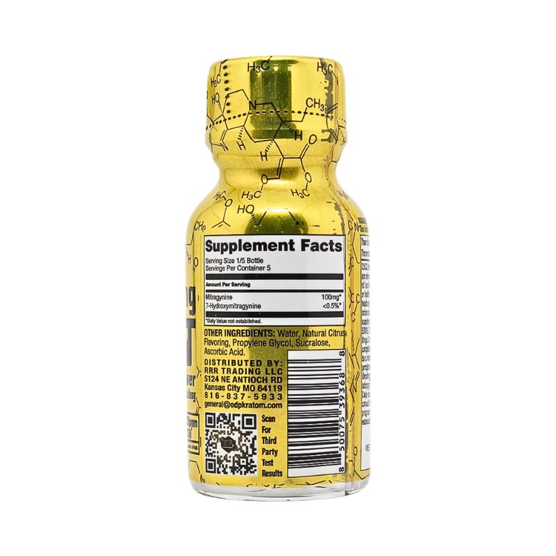 EDP Mitragynine Shots 15ml 500mg - Original