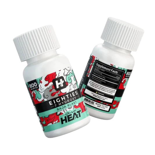 Straight Heat 10ct 7OH Eighties Tabs Baja Blast 80mg per Tablet