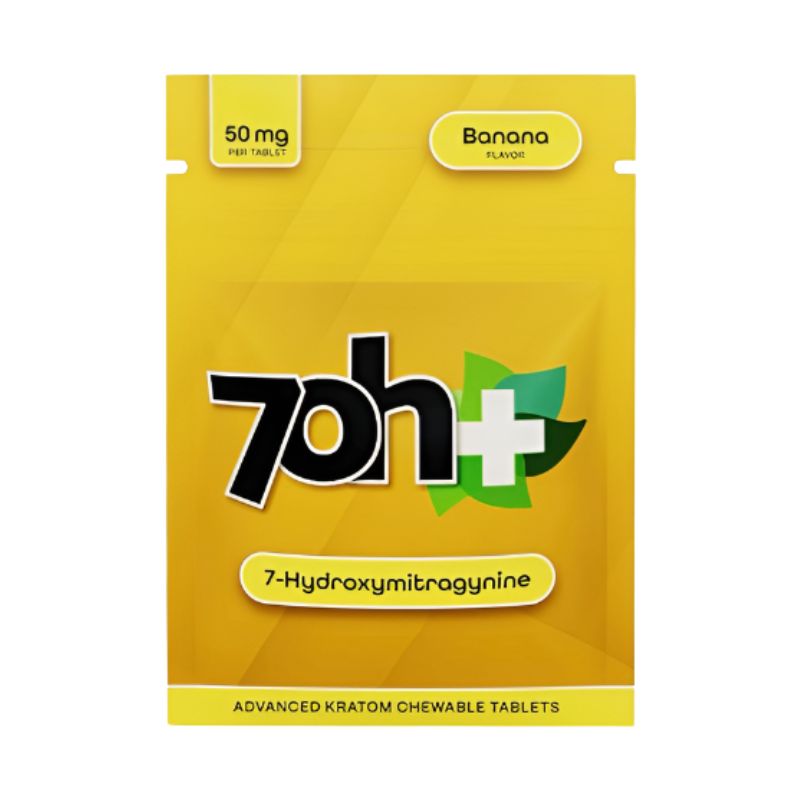 7OH Plus 7-Hydroxy Chewable Tablets 50mg per Tablet