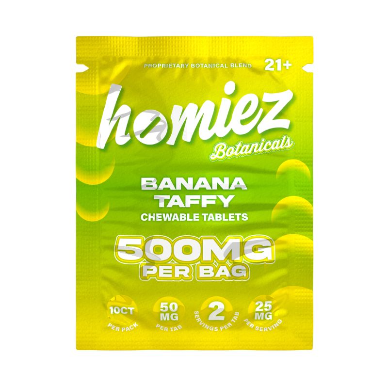 Homiez Botanicals Proprietary Blend Chewable Tablets 10ct 50mg Per Tablet