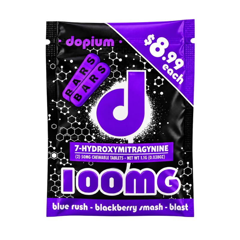 Dopium 7-Hydroxymitragynine Chewable Tablets 2ct 50mg Per Tablet