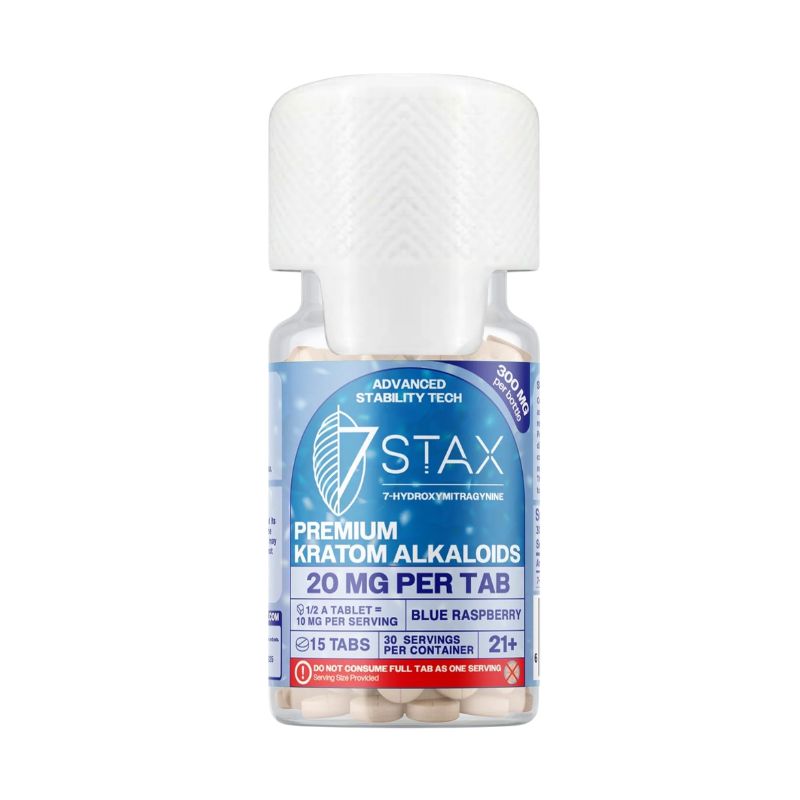 7Stax 7-Hydroxymitragynine Tabs 15ct 20mg Per Tablet