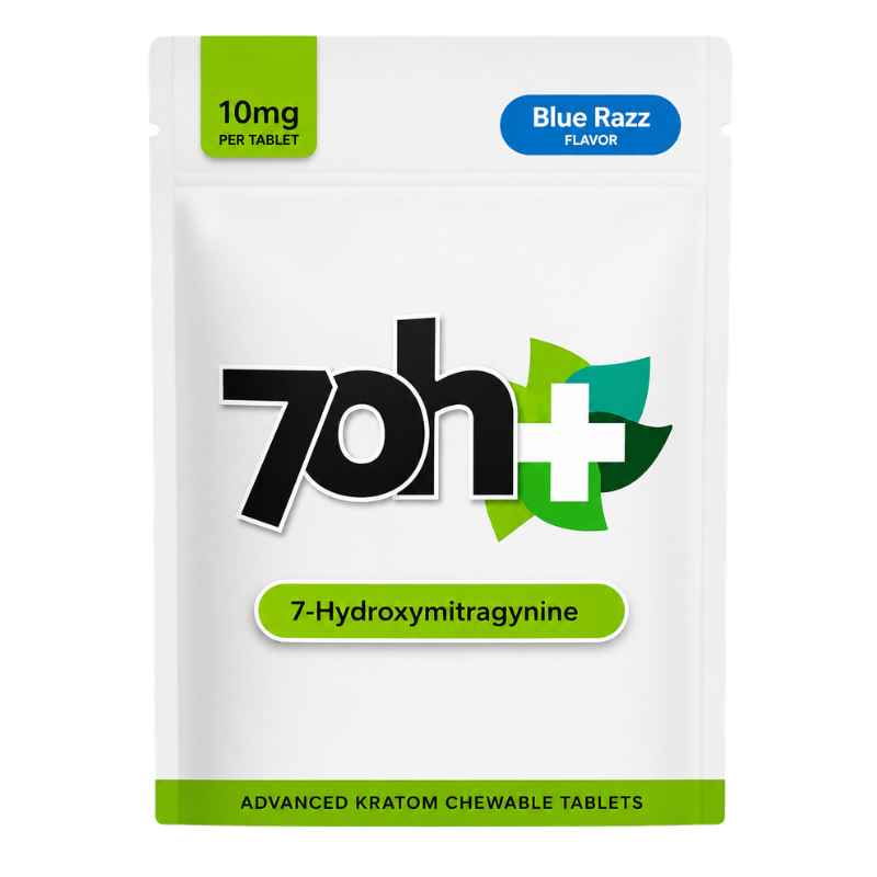 7OH Plus 7-Hydroxy Chewable Tablets 10mg per Tablet