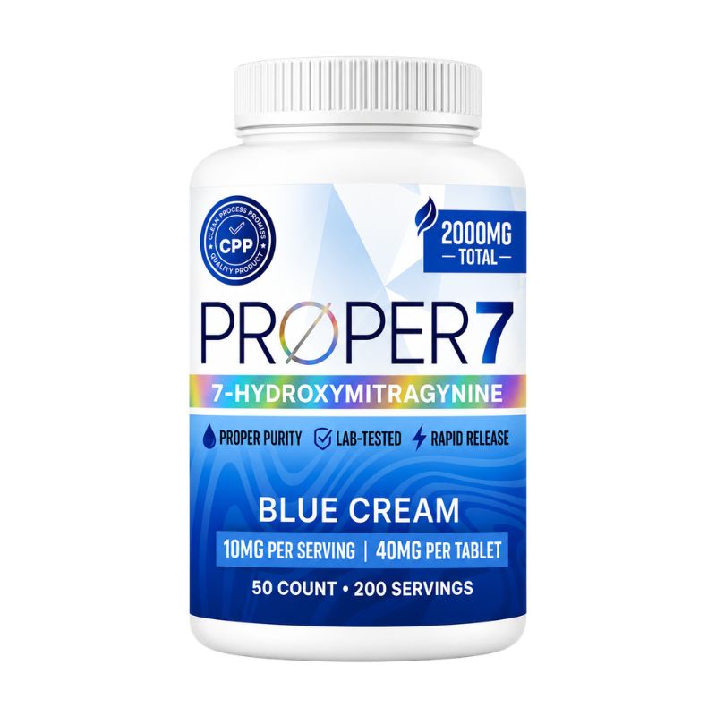 Proper7 7-Hydroxymitragynine Tablets 50ct 40mg Per Tablet
