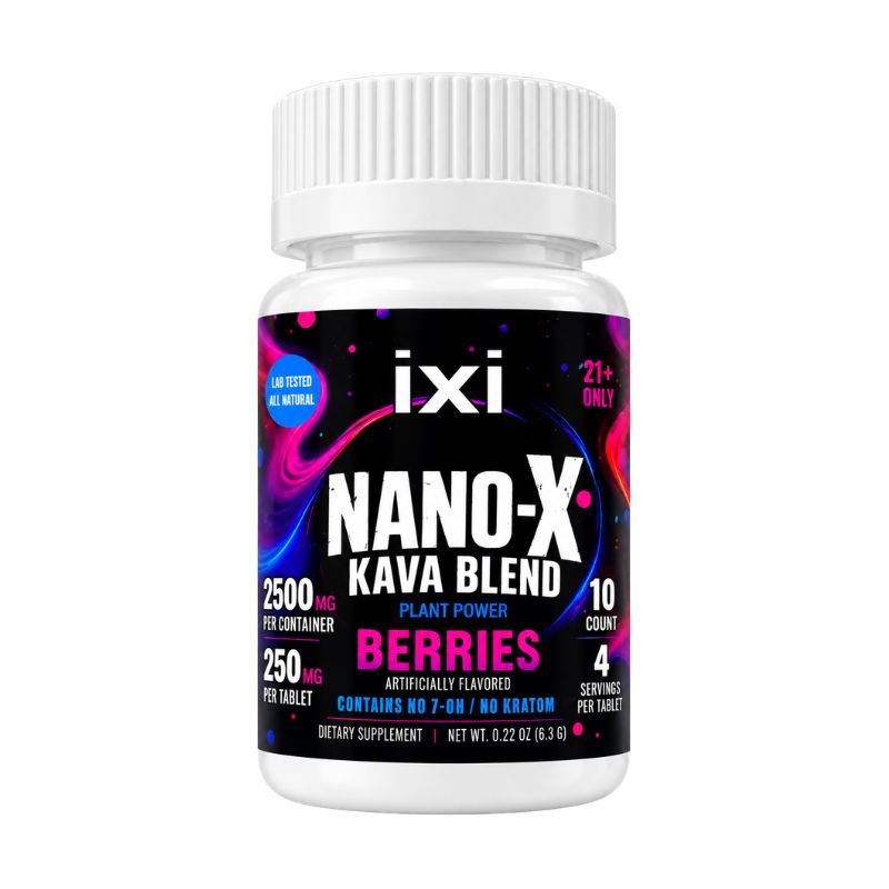 IXI Nano-X Plant Power Kava Blend  Tablets 10ct 250mg Per Tablet
