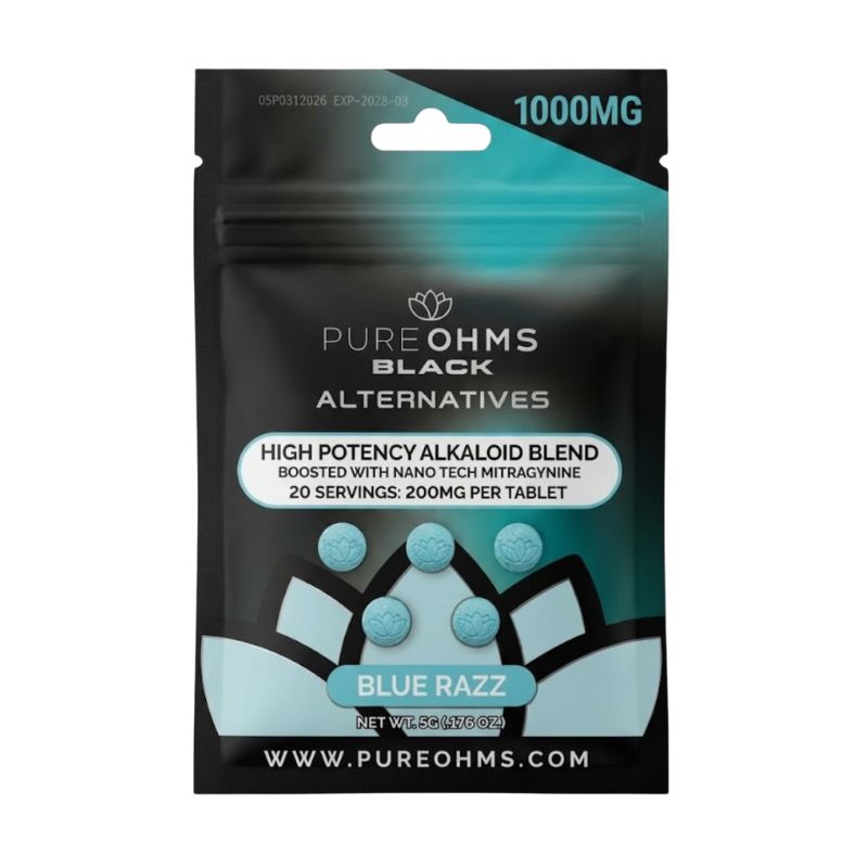 Mitragynine Tablets - Pure OHMS Black