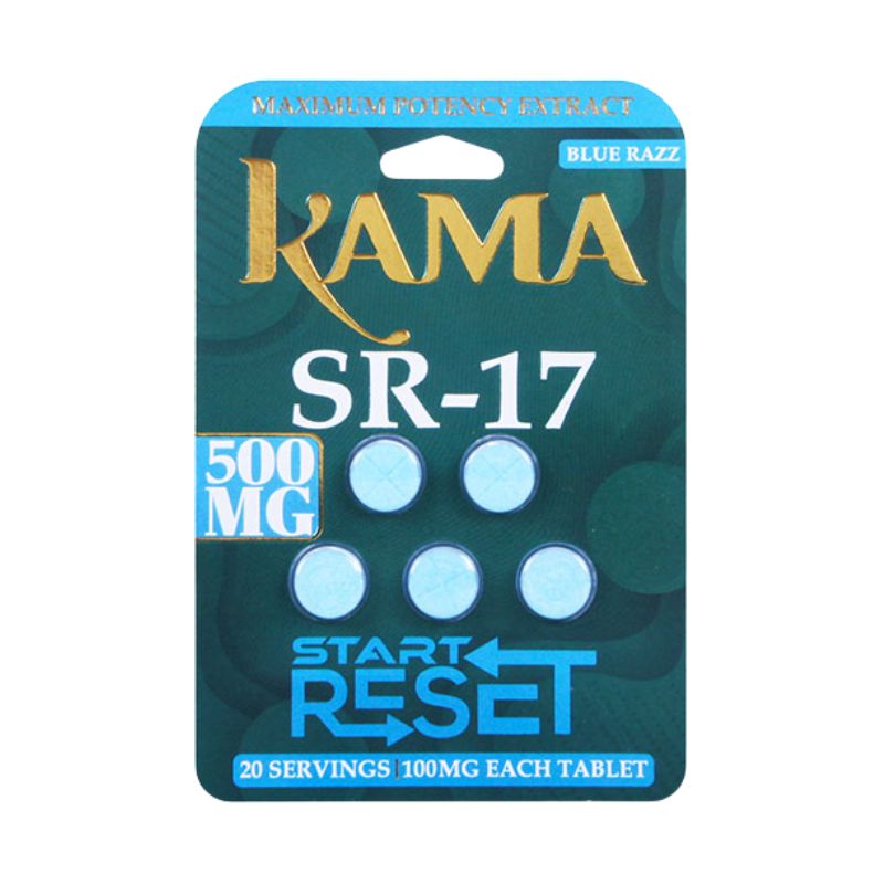 Kama SR-17 Maximum Potency Extract Tablets 5ct 100mg Per Tablet