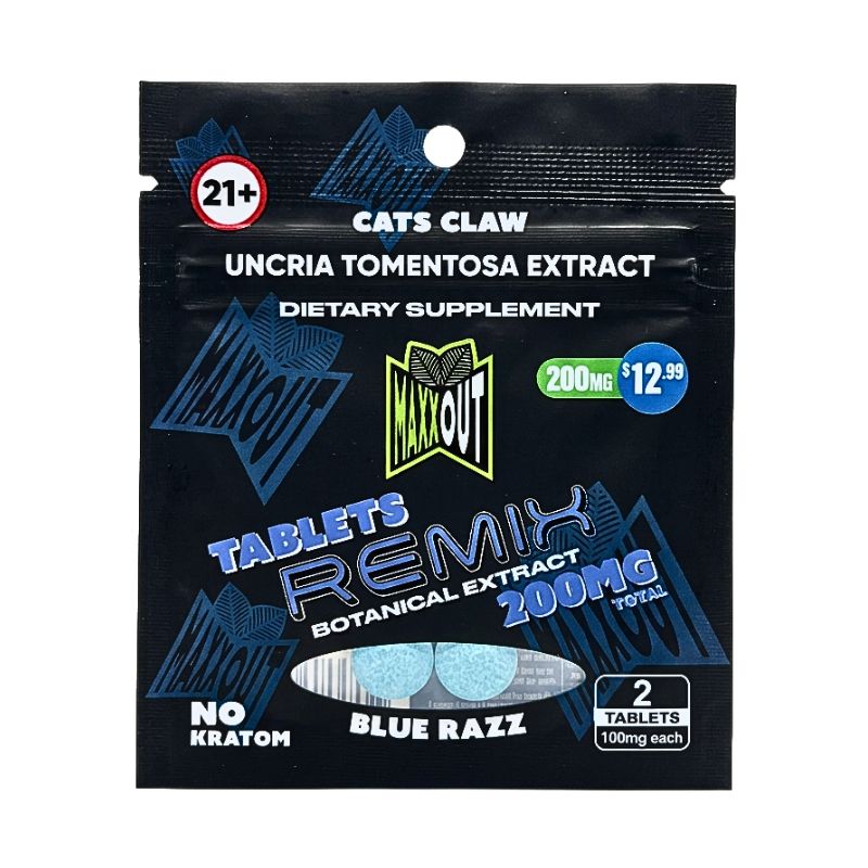 Maxxout Remix Botanical Cats Claw Extract Tablets 2ct 100mg Per Tablet