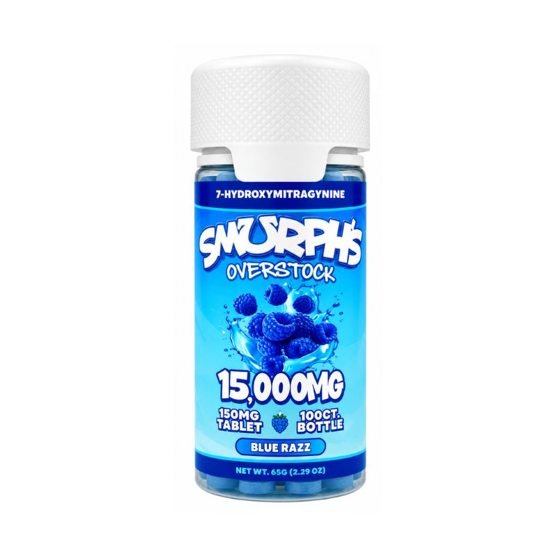 Smurph's Overstock 7-Hydroxymitragynine Tablets 100ct 150mg Per Tablet
