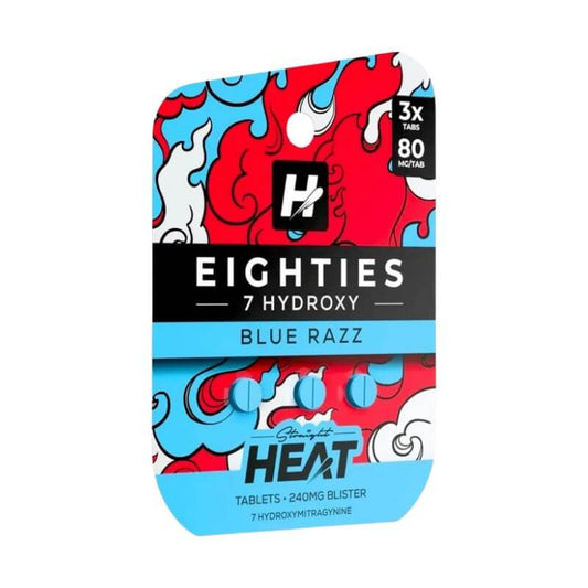 🎁 Straight Heat Eighties 7-Hydroxymitragynine Tablets 3ct 80mg Per Tablet (100% off)