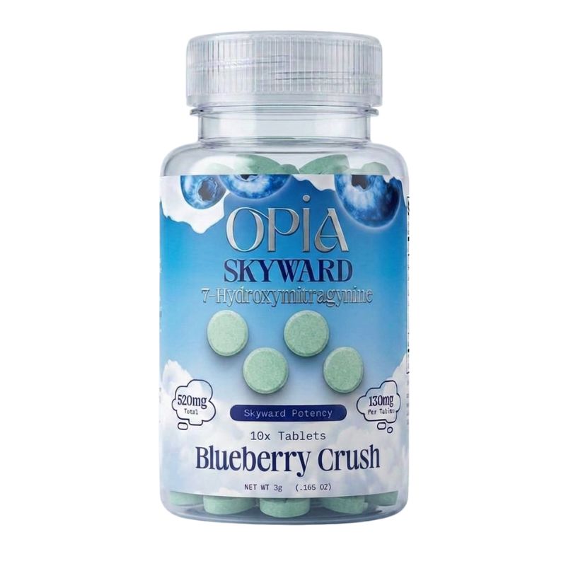 OPIA SKYWARD 7-HYDROXYMITRAGYNINE TABLETS 10CT 130MG PER TABLET