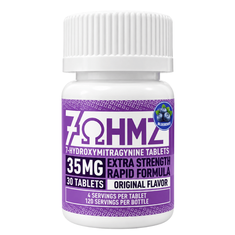 7OHMZ 7-Hydroxymitragynine Extra Strength Rapid Formula Tablets 30ct 35mg Per Tablet