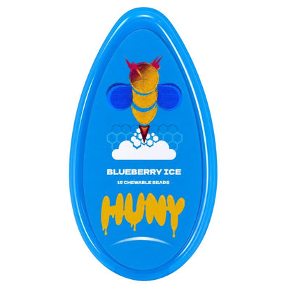 Huny Boost Arecoline Mints For Energy & Mood Boost 15ct - Blueberry Ice