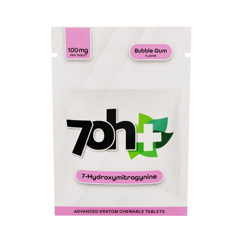 7OH Plus 7-Hydroxy Chewable Tablets 100mg Per Tablet