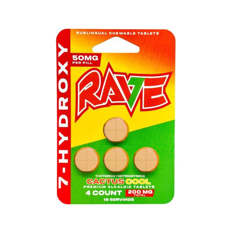 Post Rave Tablets Rave Sublingual Chewable Tablets - 7OH Online