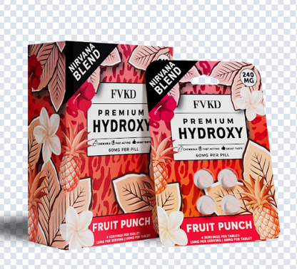 FVKD Seven 4ct 7OH Tabs Fruit Punch 60mg Per Tablet