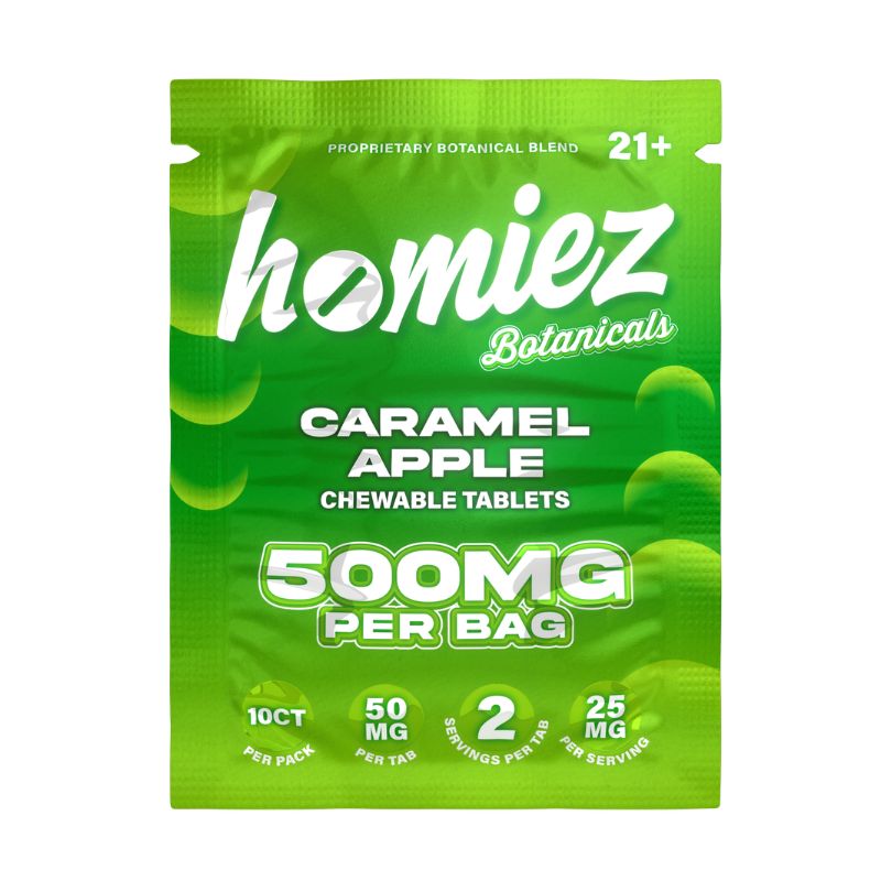 Homiez Botanicals Proprietary Blend Chewable Tablets 10ct 50mg Per Tablet