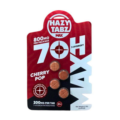 🎁 Hazy Tabz Max 7-Hydroxymitragynine Tablets 4ct 200mg Per Tablet (100% off)