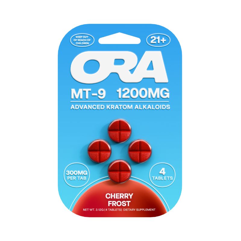 ORA MT-9 Advanced Kratom Alkaloids 4ct 300mg Per Tablet