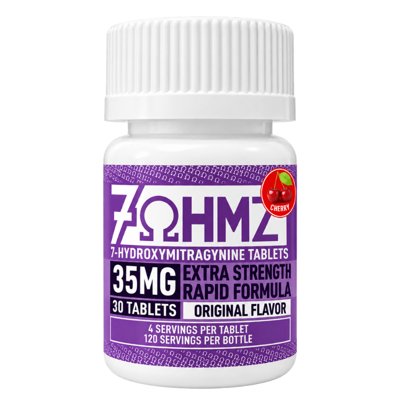 7OHMZ 7-Hydroxymitragynine Extra Strength Rapid Formula Tablets 30ct 35mg Per Tablet