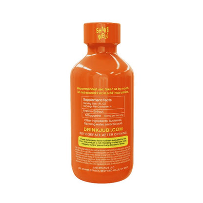 Jubi Kratom Extract Mitragynine Shots 200mg 2 fl oz - Citrus