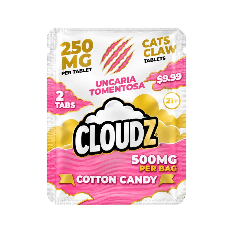 Cloudz Cat's Claw Uncaria Tomentosa Blend 2ct 250mg Per Tablet