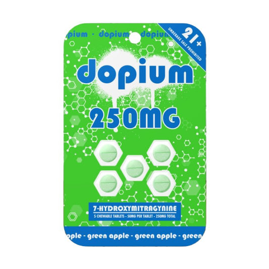 7-HYDROXY CHEWABLE TABLETS - Dopium - 7-Hydroxymitragynine tablets