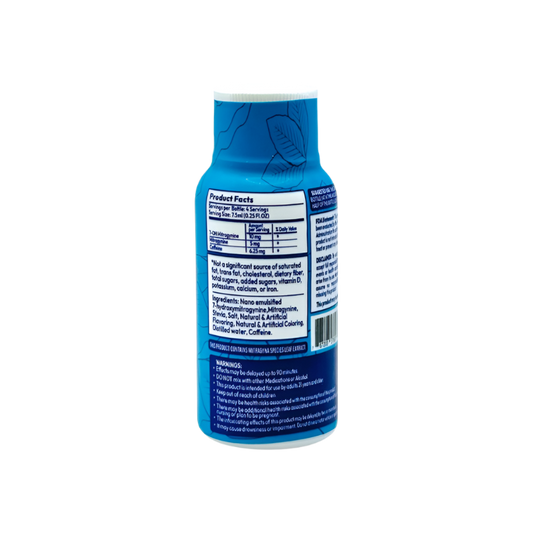 Dozo Perks 7 Hydroxymitragynine Liquid Shot Blueberry Slushie 40mg