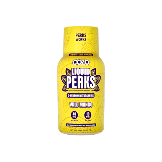 Dozo Perks 7 Hydroxymitragynine Liquid Shot Wild Mango 40mg
