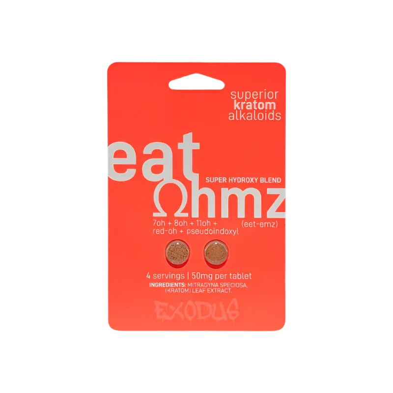 Eat OHMZ 2ct 7OH Tabs 7-OH 8OH 11OH Red-OH 50mg per Tablet - Seven Tech