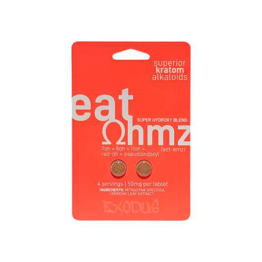 Eat OHMZ 2ct 7OH Tabs  7-OH 8OH 11OH Red-OH 50mg per Tablet