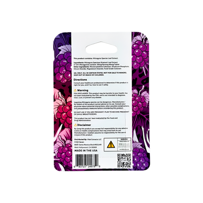 FVKD Seven 4ct 7OH Tabs Grape 60mg Per Tablet - Seven Tech