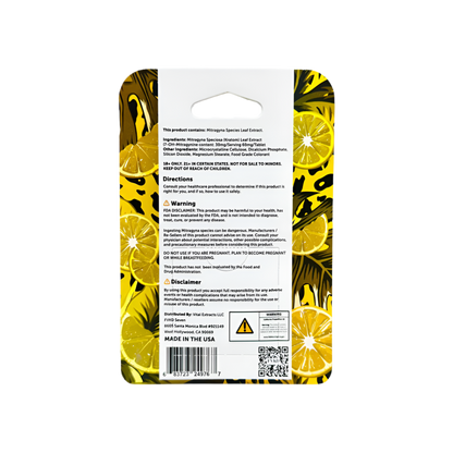 FVKD Seven 4ct 7OH Tabs Lemon Lime 60mg Per Tablet - Seven Tech