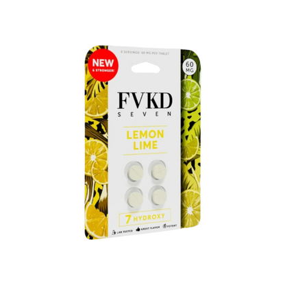 FVKD Seven 4ct 7OH Tabs Lemon Lime 60mg Per Tablet - Seven Tech