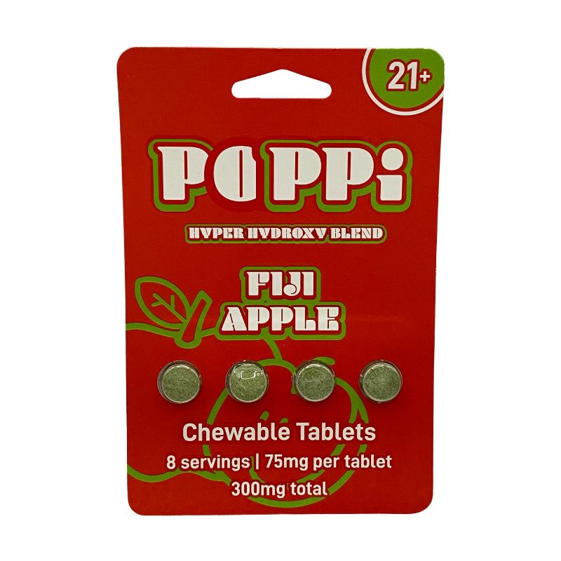 🎁 Poppi Hyper Hydroxy Blend Chewable Tablets 4CT 75MG Per Tablet (100% off)