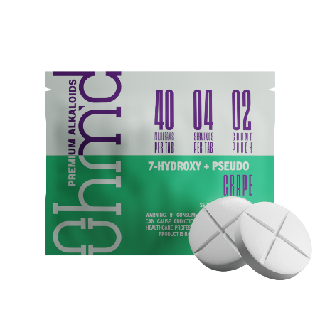 Ohm'd 2ct 7OH Chewable Tabs Grape 40mg per Tablet