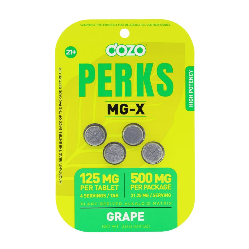 dozo perks - MG-X Tablets