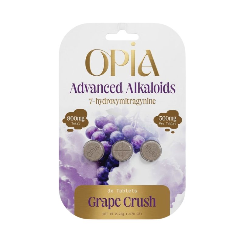Opia Advanced Alkaloids 7-Hydroxymitragynine Tablets 3ct 300mg Per Tablet